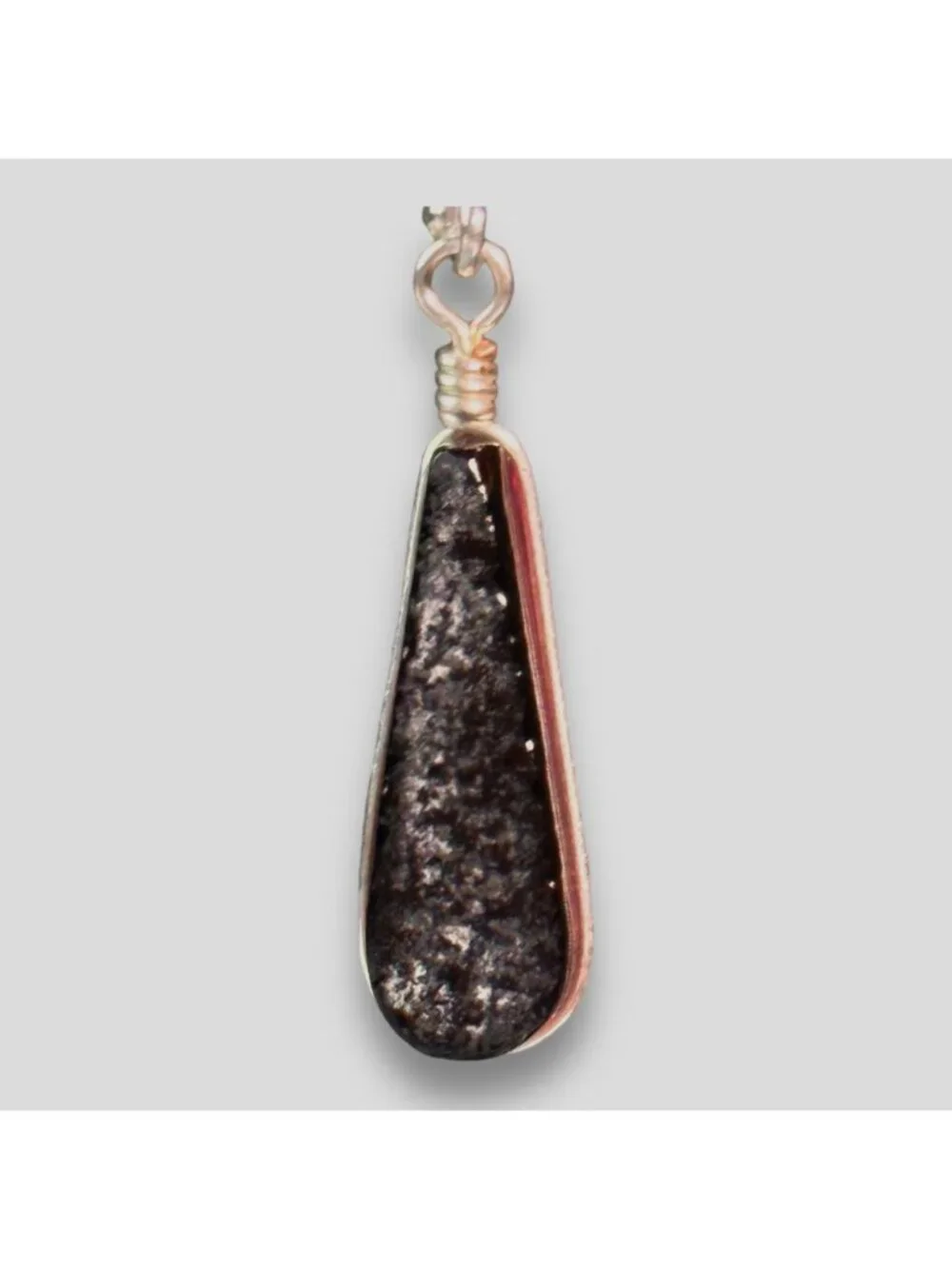 Handmade Red & Black Teardrop Dangle Earrings With Silver Hooks - Lightweight &